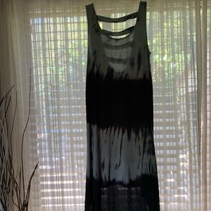 Tie Dyed High-Low Dress